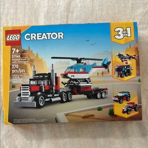 Lego Red and Black Building Set with Versatile Vehicle Creations